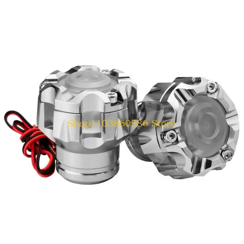 

242A Универсальная передняя вилка мотоцикла, защита от столкновений, светодиодная лампа, легкое крепление