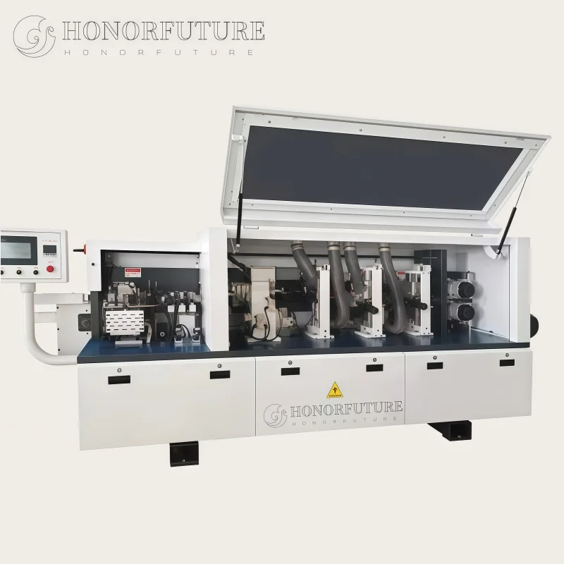 Wholesale Price Edge Banding Machine Auto Bevel Curve Sealing Gluing Bonding Wood Tools Full Automatic CNC PVC MDF High Quality