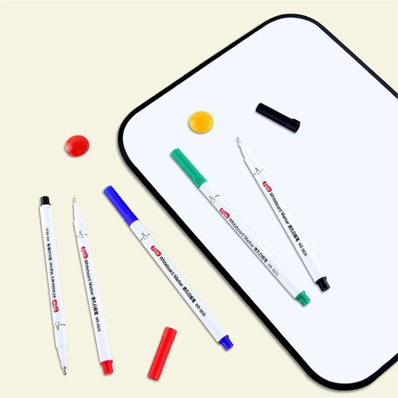 Pennarelli per lavagna cancellabili da 0.5MM estremamente fini di moda insegnamento per ufficio pennarello colorato creativo Doodle pennarelli per acqua fornitura 1X