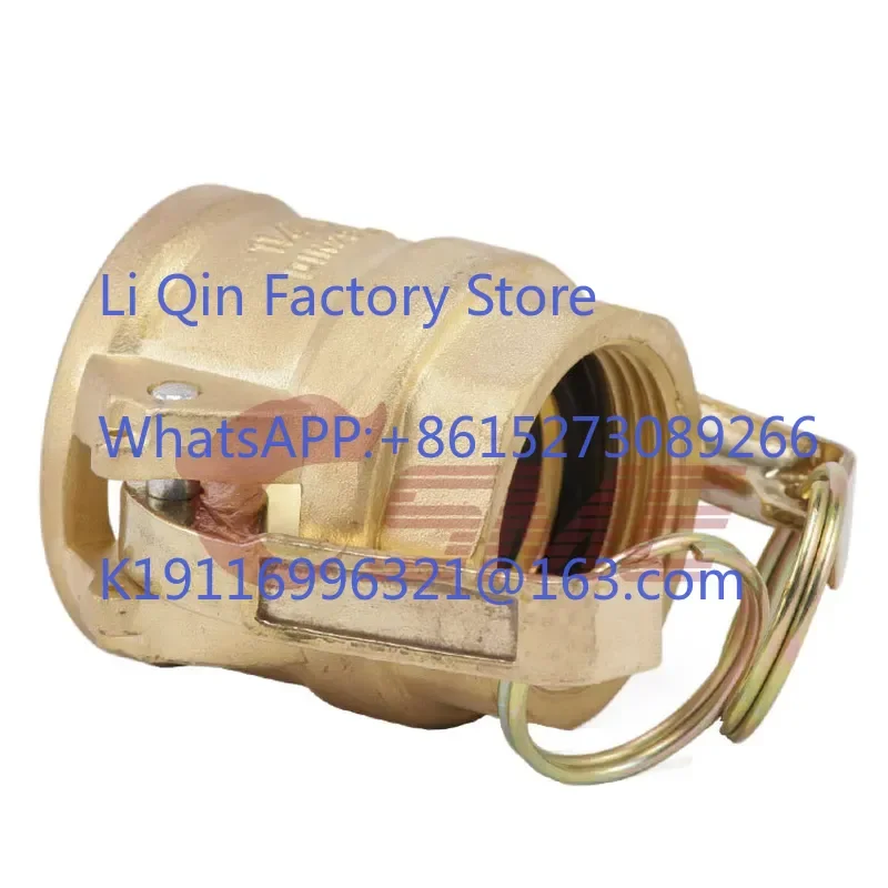 Hot Factory Wrench Type Standard Internal Thread Female Connector Brass D Type Quick Connectors