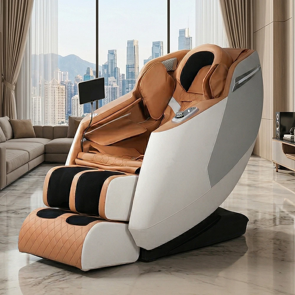 OEM ODM Modern New Message Chair 5d Zero Gravity Full Body Shiatsu Electric Massage Chair Recliner