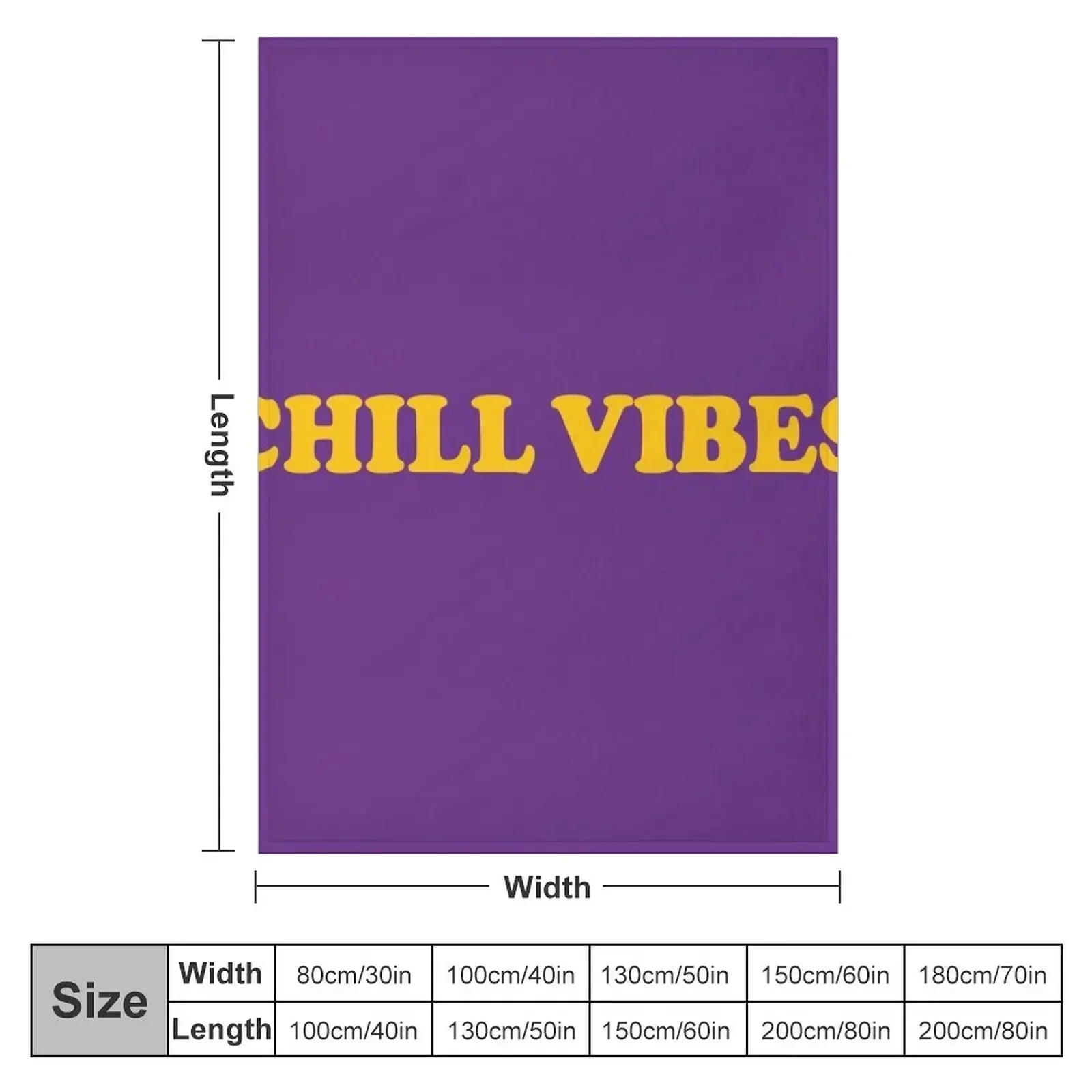 Chill Vibes Throw Blanket blankets ands Decorative Beds Baby Beautifuls Blankets