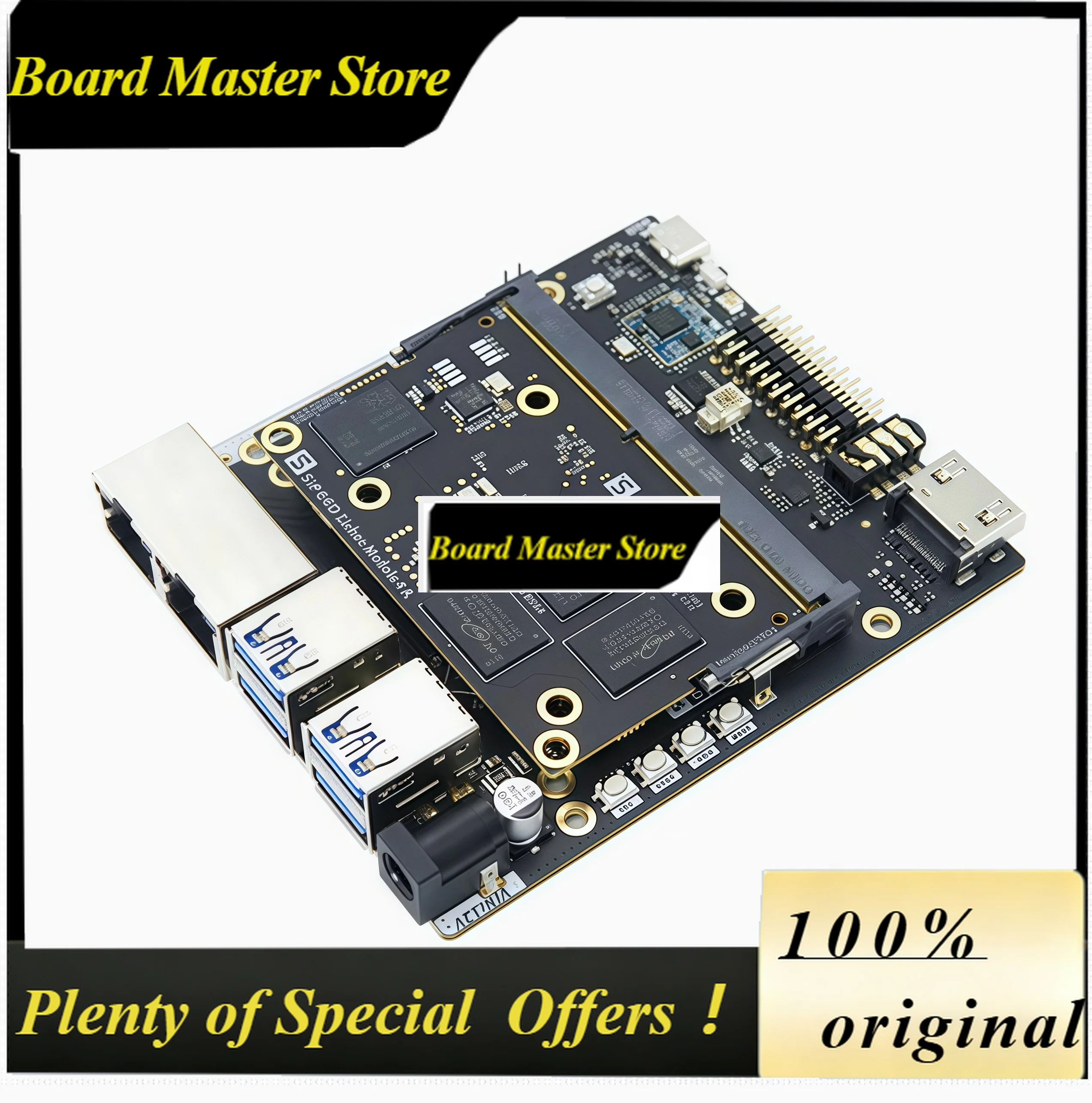 BoMaSSipeed LicheePi 4A Risc-V TH1520 Linux SBC Development Board Core Board