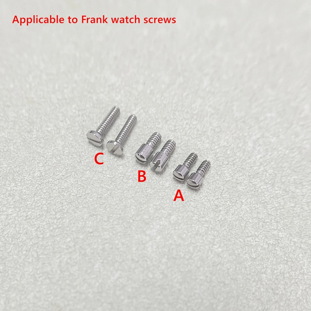 Applicable to Frank watch screwsThe bottom cover is made of stainless steel with a single screwMaintenance spare parts