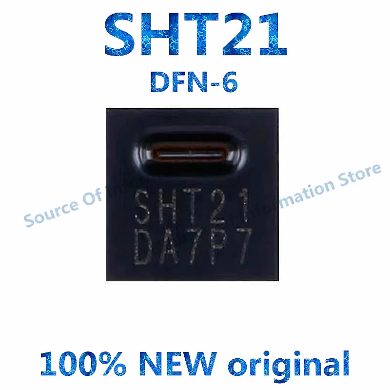 

Digital Temperature and Humidity Sensor IC, SHT21, DFN-6, 100% New