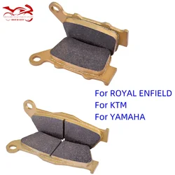 Motor Brake Pads For ROYAL ENFIELD 411 Himalayan 500 Classic YAMAHA TT600 XT660 XT700 For KT/M LC4E LC-4 640 ADV 600 LC4 620 625