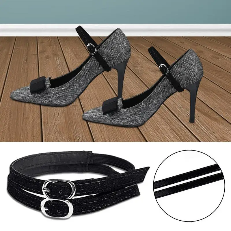 Replacement Ankle Straps For Heels Adjustable Women's Handy Shoe Strap Anti Dropping Straps With Buckles Shoelace Belt Women