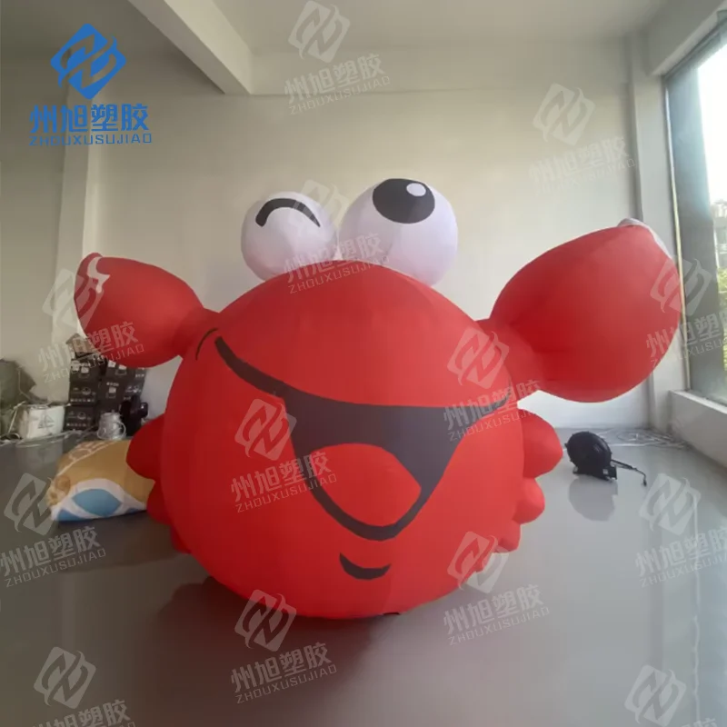 

Ocean Beach Decoration inflatable crab Model inflatable Sea Animal Seafood Restaurant decoration advertising