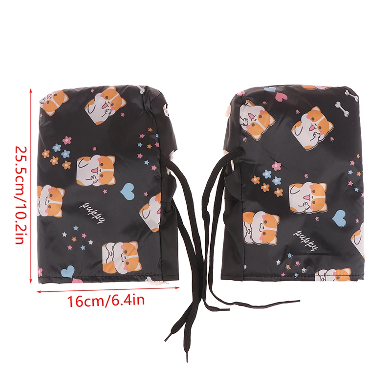 

Motorcycle Handlebar Muffs, Waterproof Thermal Gloves For Winter Cycling, E-Bike, And Snowmobile Use