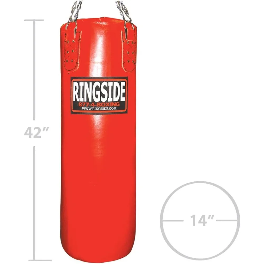 100-pound Leather Boxing Punching Heavy Bag (Filled)