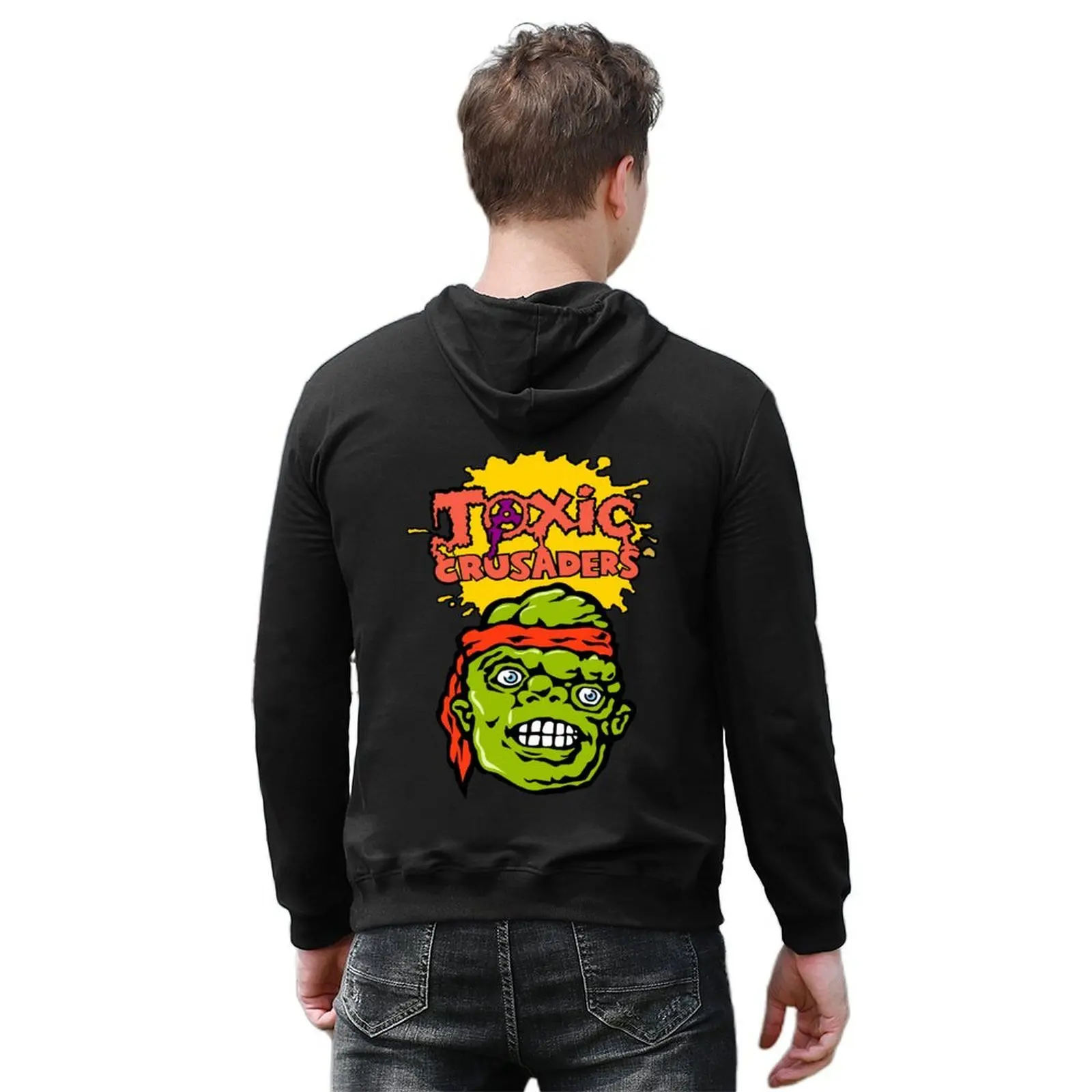 Toxie هوديي ملابس الخريف الرجال مصمم الملابس الجرافيك تي شيرت الرجال الذكور ملابس رجالي هوديس