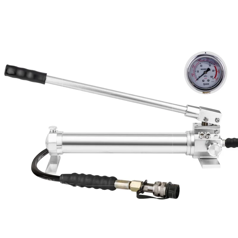 Aluminum Alloy Hydraulic Hand Pump CP-700 High Pressure For Hydraulic Tool Crimping Tool With gauge
