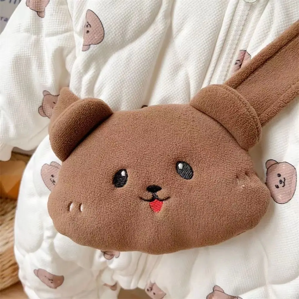 بدلة ثلج شتوية للأطفال لعام 2025 رومبير مبطن دافئ برسوم كارتونية لطيفة 0-12 شهرًا للأولاد والبنات #4