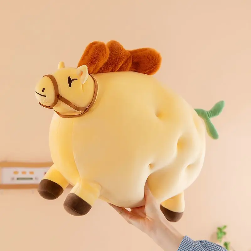 

Cute Golden Potato Plush Toy Potato Pony Doll Pillow For Girls Birthday Gift