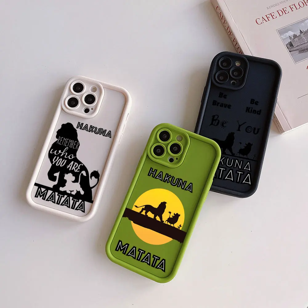 

Cute Lions Kings Simbas Camera Protection Case for Huawei P20 P30 P40 P50 Mate 20 30 40 Pro Nova 7 9 10 SE Soft Back Cover Funda