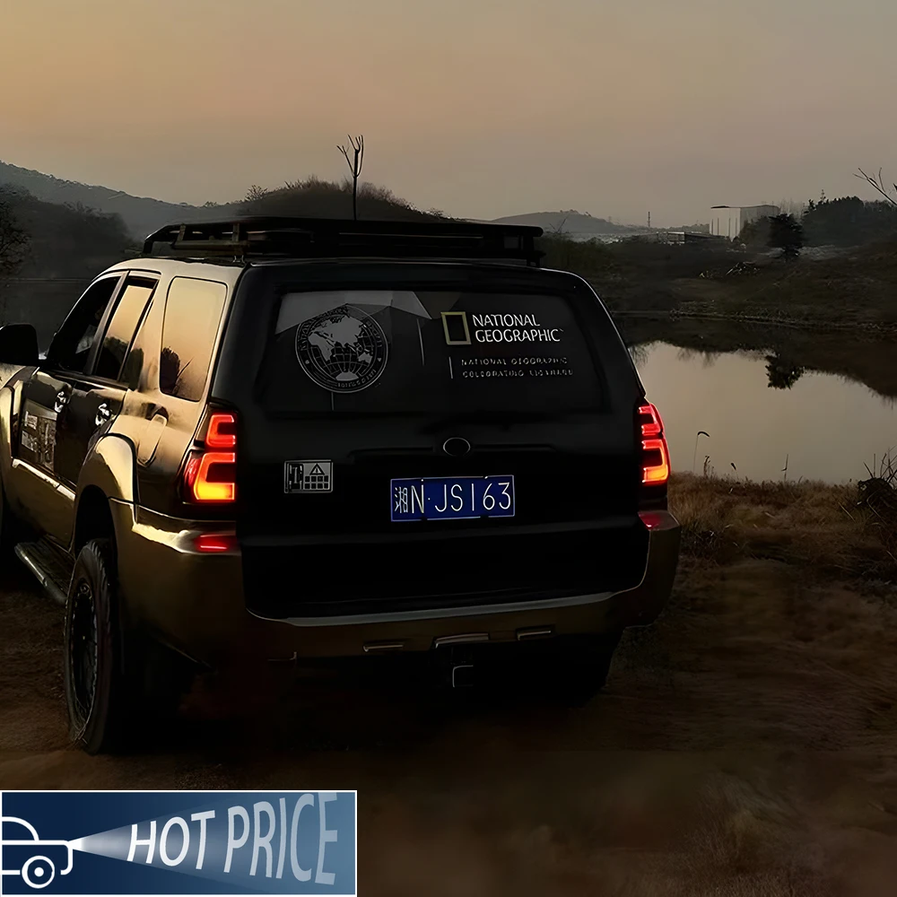 

Автомобильные фары для Toyota 4 Runner 2003-2009, автоматические задние фонари в сборе, обновленный эффект запуска, динамический сигнальный светильник, инструменты, аксессуары