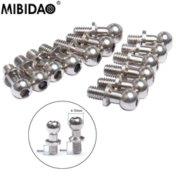 MIBIDAO 13Pcs Metal Ball Joint Linkage Rod End Ball Head Screw Connector For 1/10 Sakura D4 Racing Drift RC Crawler Car