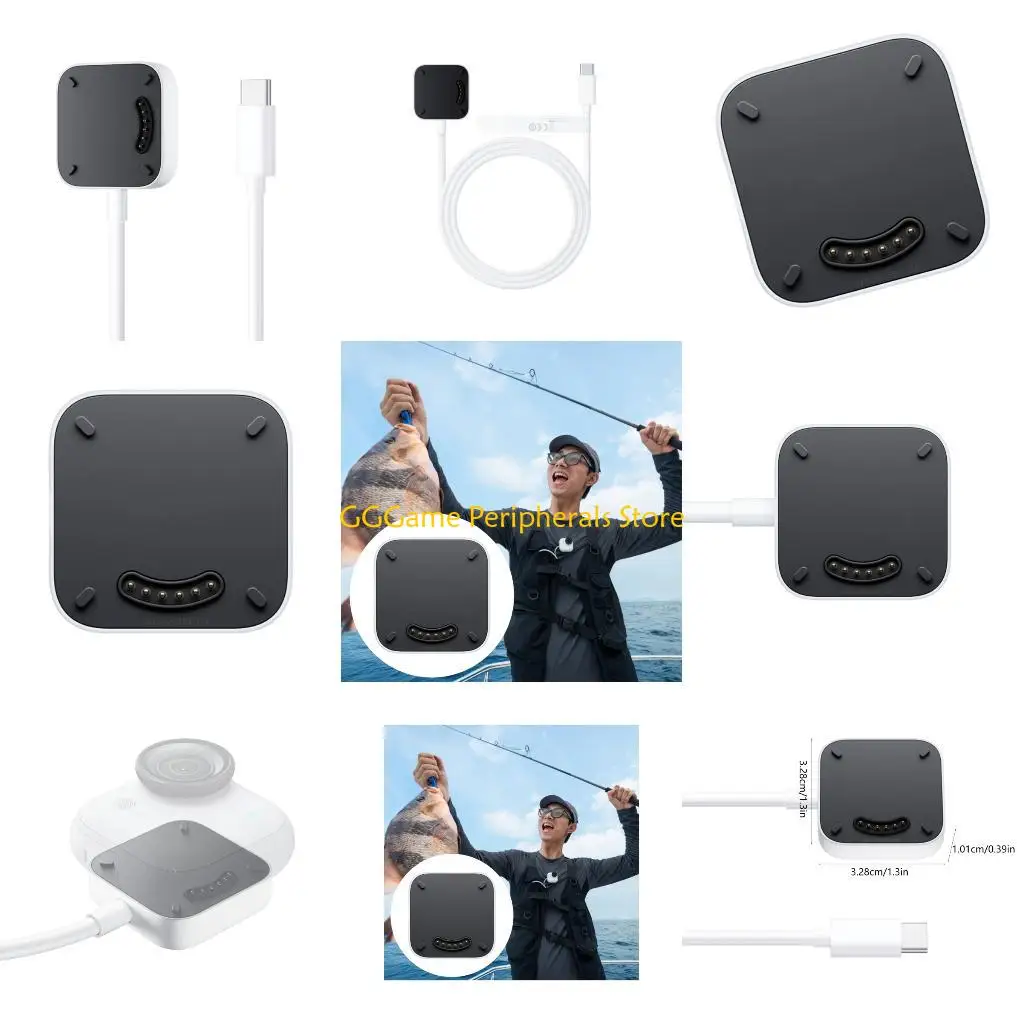 

U55B Portable Camera Charging Dock Alignment Technology Safety Circuitry For 360 GO