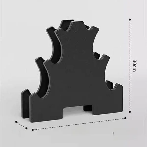 Home Gym Dumbbell Holder Rack Organizer Fitness Exercise Equipment Storage Shelf Men's Women's Exercise Fitness Equipment