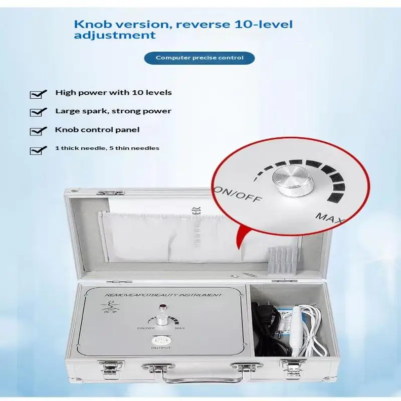 1 Set Remove Dark Mole Face Cleaner Skincare Tool 220V Electronic Spot Scanner Dead Skin Removal Beauty Device Blackhead Remover