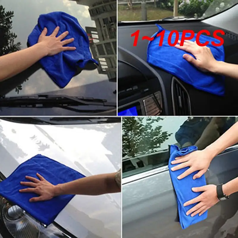 

Auto CareUltra Soft Microfiber Towel Car Washing Cloth for Car Polish& Wax Car Care Styling Cleaning Microfibre 25*25cm