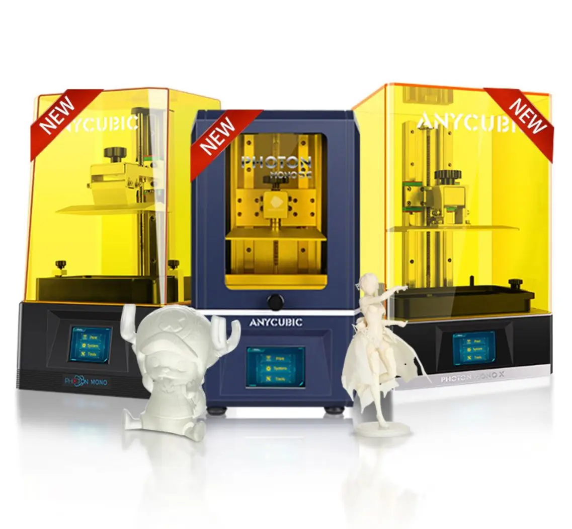 New Product Anycubic Photon Mono X Resin 3D Printer Large Remote Control 92(L)*120(W)*245(H)mm 3d Printing Machine