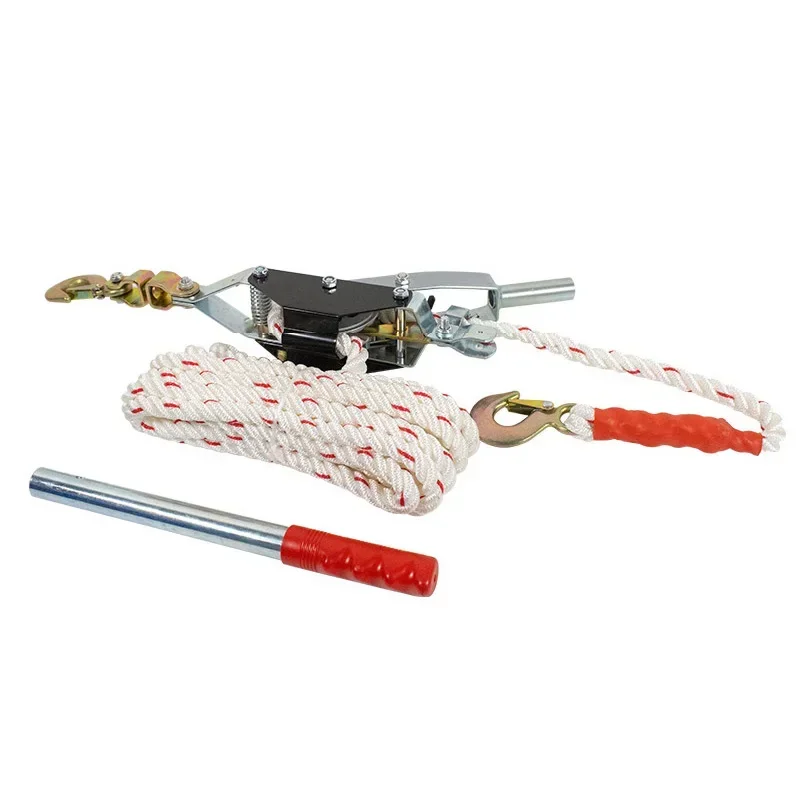1.5T Manual Tensioner, Winch-Style Rope Tensioner, Suitable for Moving Boats, Heavy-Duty Ratchet-Powered Rope Tensioning Tool