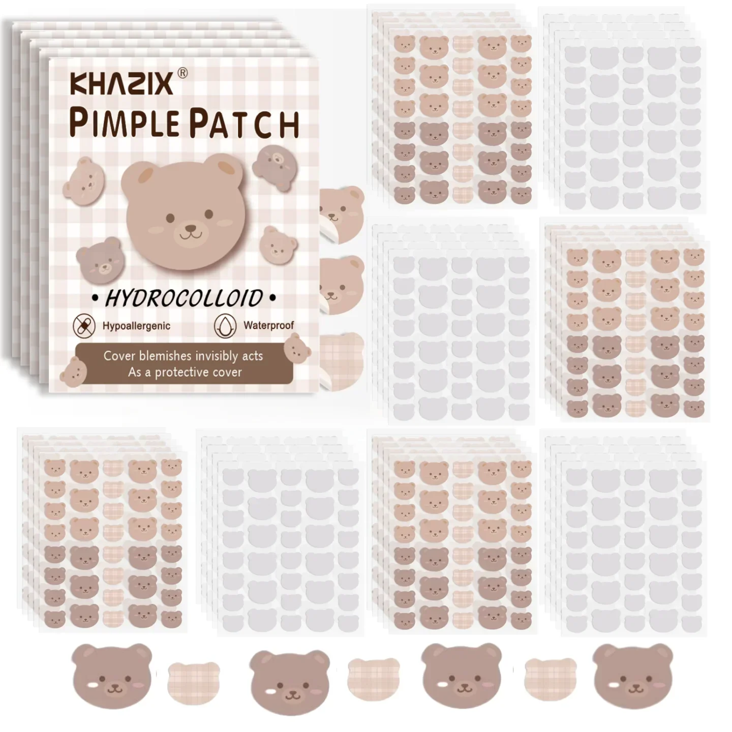 

720 pieces of cartoon facial acne patches concealer &%$#acne patch and pimples patch ultra-thin and breathable!%$#