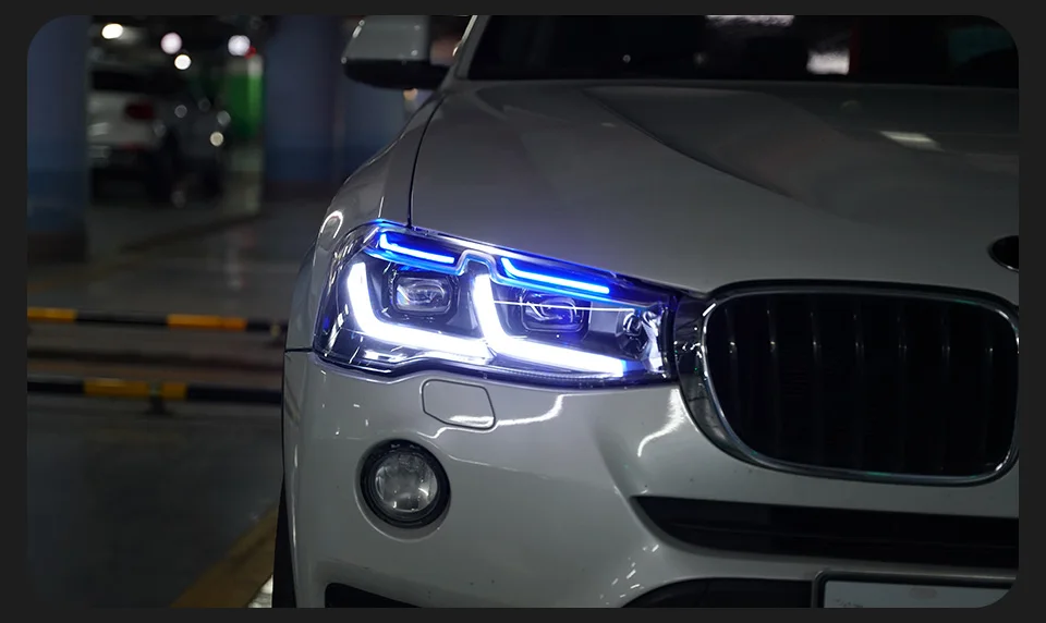 Car Lights for BMW X3 F25 LED Headlight 2014-2017 X4 F26 Head Lamp Drl Projector Lens Automotive