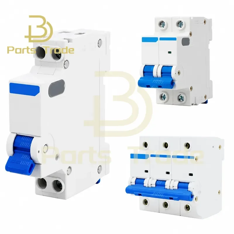 for NXB-63 NXB-40 NXB-125 1P 2P 3P 4P Circuit Breaker Rail Mount Miniature Household Air Switch 230V 400V