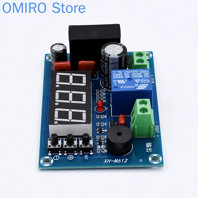

XH-M612 Battery Undervoltage Protection Module Lithium Battery Low Voltage Over Discharge Low Power Alarm 8-120V