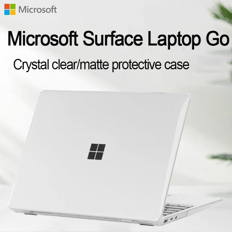 Laptop Case for Microsoft Surface Laptop Go 2 Case 12.4 inch Funda for Surface Laptop 2 3 4 5 13.5 inch PC Matte Crystal Cover