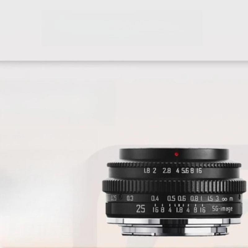 25mm F1.8 Large Aperture APS-C Manual Focus Prime Lens