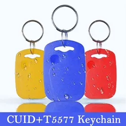 RFID Changeable Dual Chip Magic Card 125Khz T5577 EM4305 Clone Key 13.56Mhz CUID Gen2 Rewritable Copy Token IC ID NFC Tag