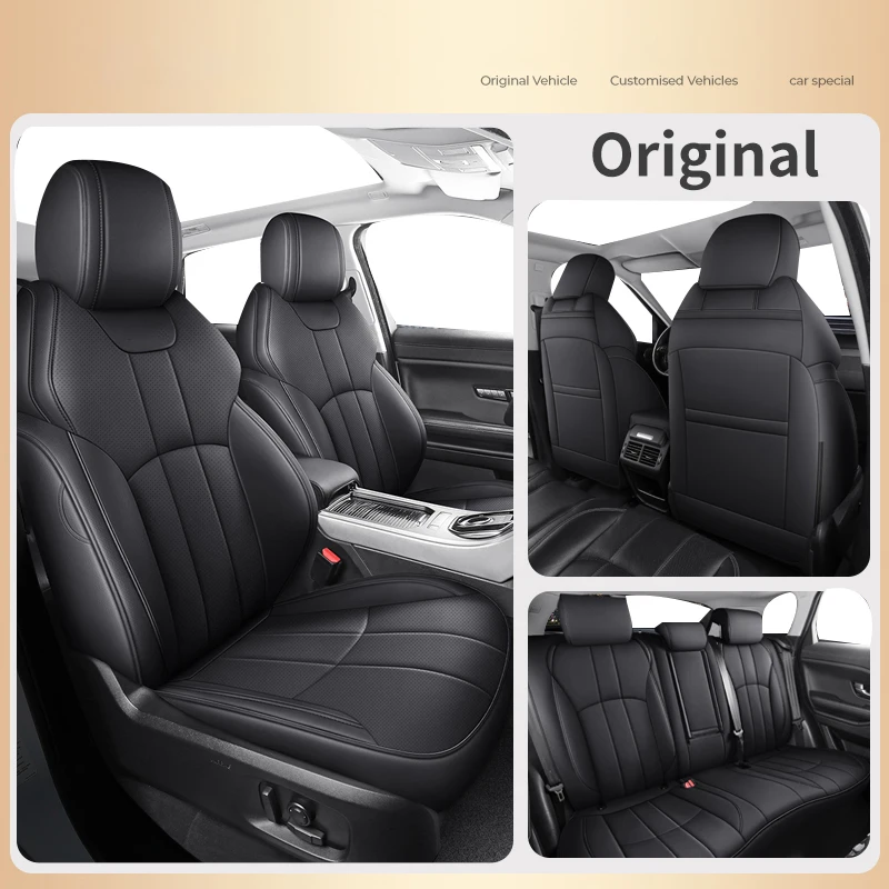 Capas antiderrapantes para assento de carro, personalizadas, para volwsagen vw tiguan polo 9n gol g3 g5 id4 bora jetta, acessórios automotivos de luxo