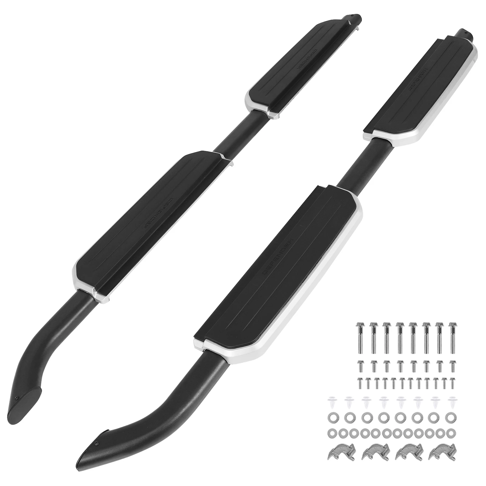 

For 2020-2024 Land Rover Defender Heavy Duty Rail Boards Wear Resist Side Rail Running Board High Load-Bearing Car Spare Parts