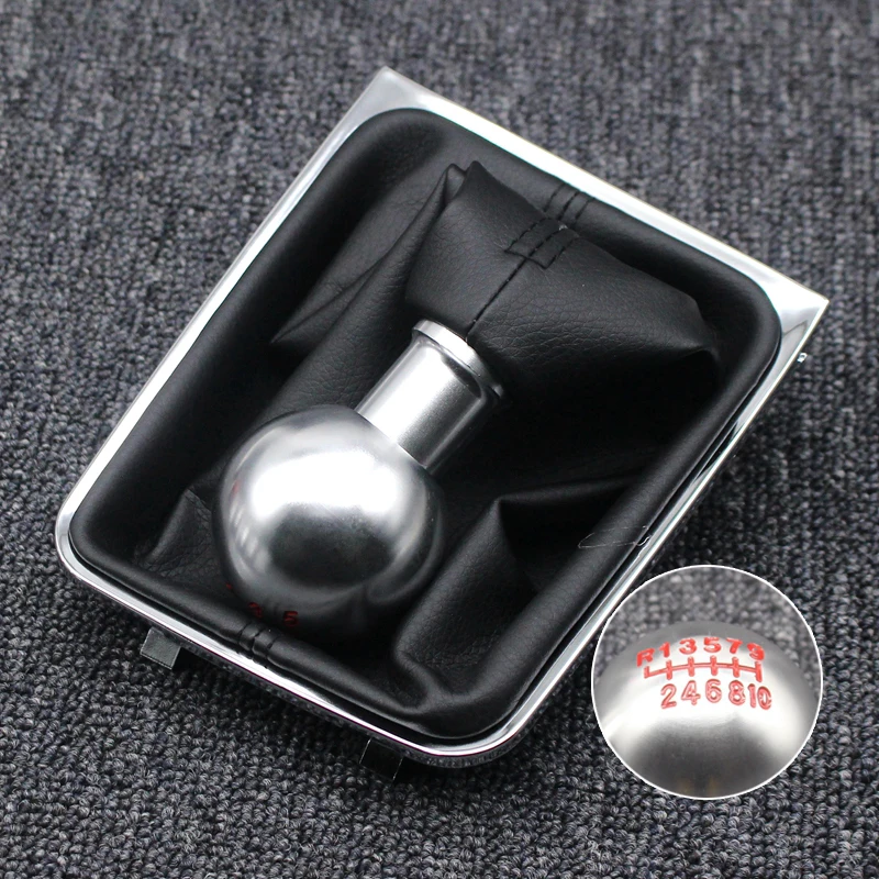 NEW for Volkswagen VW Golf 7 MK7 2013-2018 Leather Gear Shift Knob Lever Dust Boot Cover Manual 5 Speed High Quality Part Suit