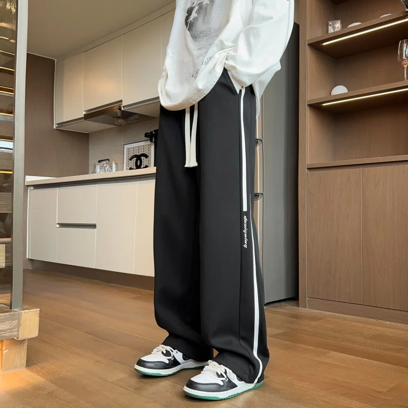 

New Four Seasons High Quality Comfortable Breathable Pants Men Outdoor Versatile Sports Leisure Straightened Leg Straight Pants