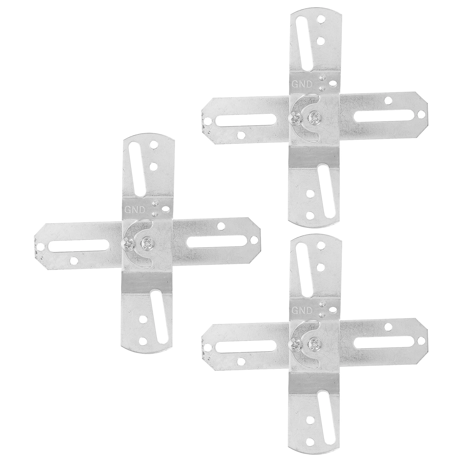 

3pcs Ceiling Light Plate Kit Universal Light Mounting Bracket Iron Chandelier Wall Fan Compatible Fixture