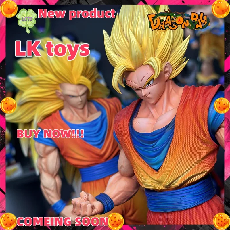 

В НАЛИЧИИ 31 см LK Toys Dragon Ball Аниме Фигурка Ssj3 Ssj2 Goku Son Фигурка Гоку Фигурка Статуя из ПВХ Коллекция Модель Игрушки Подарки