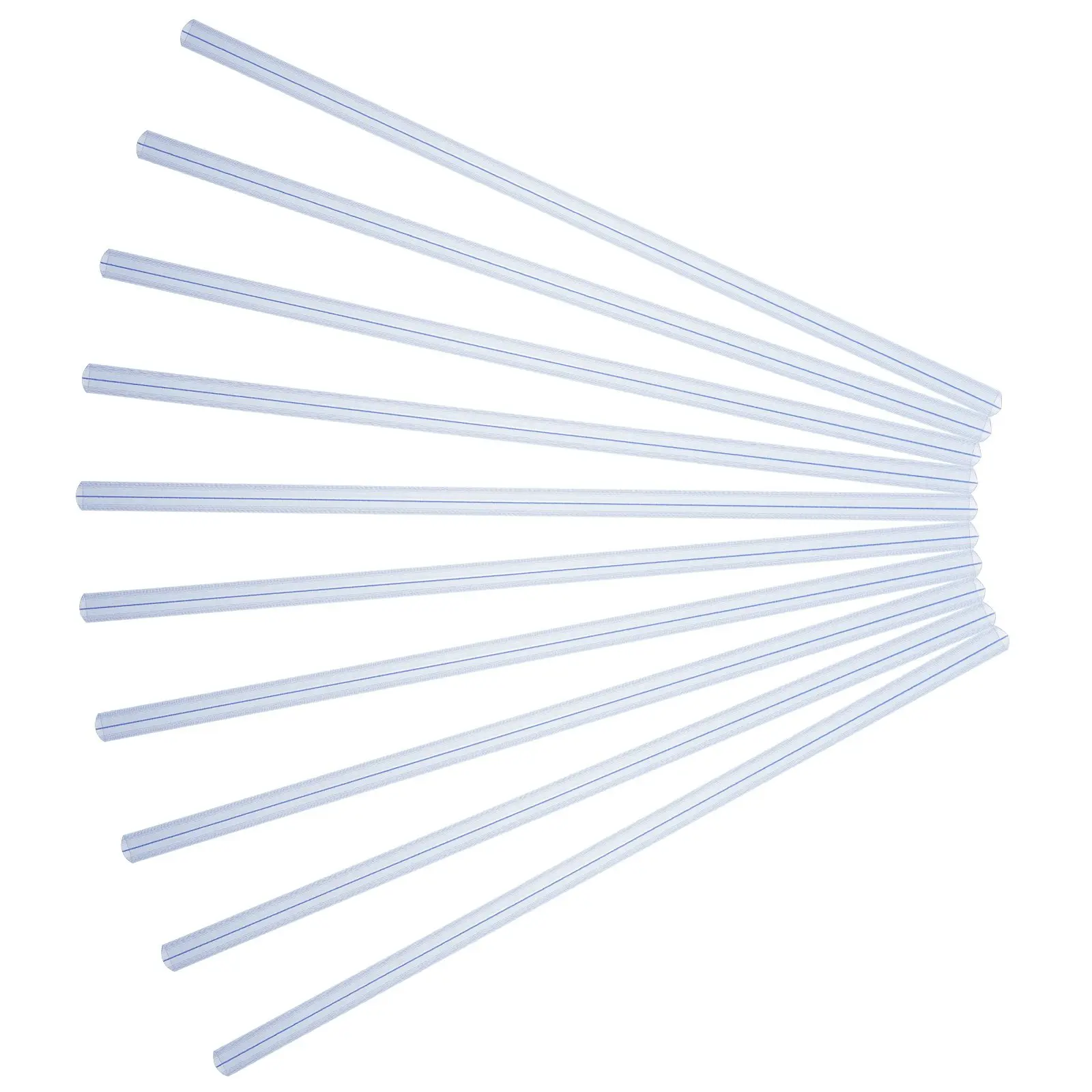 10 Pcs Folder Slide Binders for Book Clip Clips Plastic Cover Binding Bars Bookbinding Sliding Grip