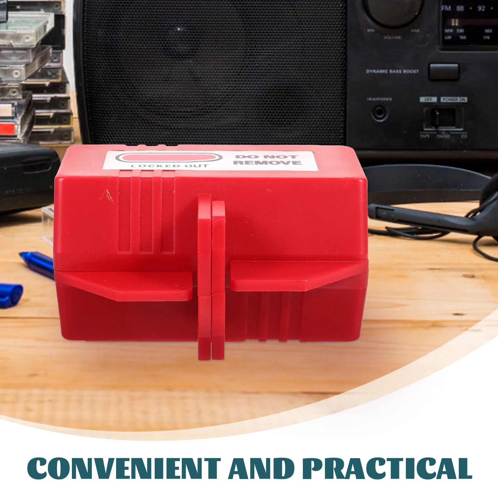 جهاز قفل المكونات الكهربائية، متانة قوية، عمر خدمة طويل، حماية من ترموستات سلك تمديد الأطفال #4