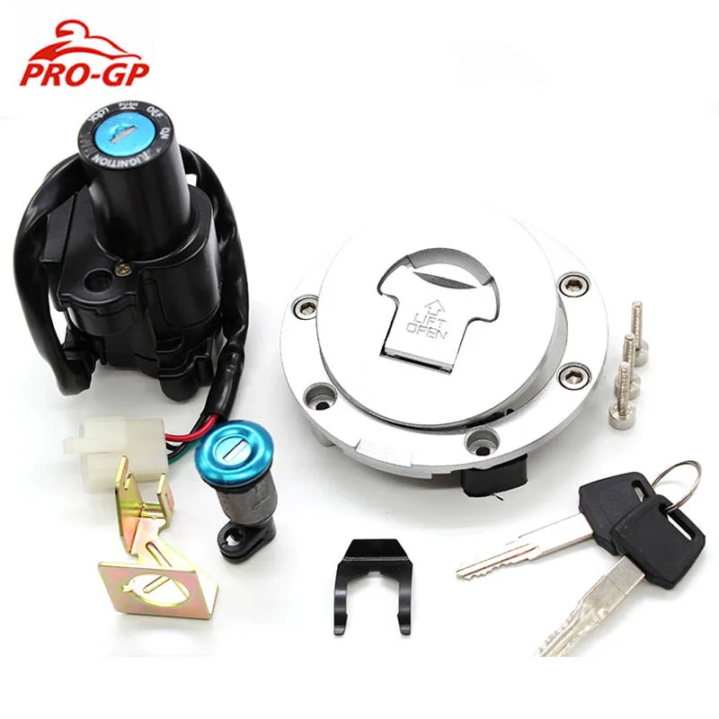 

Motorcycle Fuel Gas Tank Cap Ignition Switch Seat Lock Key Set For Honda CB 900F/1300 CBR 929/954/600/1000/1100XX CBR600 F4/F4I