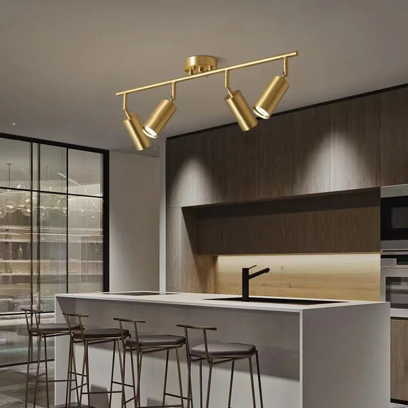 الشمال قطاع Led الثريا مع الأضواء لغرفة المعيشة غرفة نوم شرفة الممر الممر أضواء الذهب الفاخرة ديكور تجهيزات الإضاءة