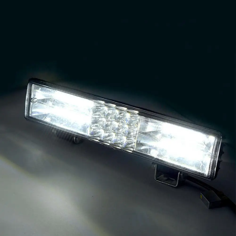 

60W Work Light Bar Waterproof Spotlight Black High Brightness Work Light Bar For Off-road Vehicles Car Accessories