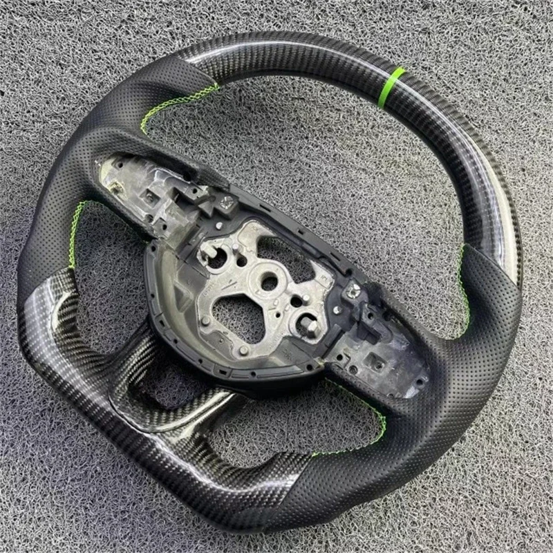 Customize Carbon Fiber Steering Wheel for Lynk & Co 01 02 03 05 06 Sport Style Alcantara LED Steering Wheel Car Accessories