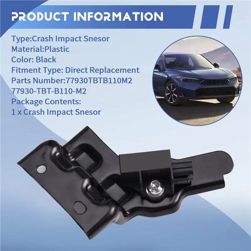 A19Q-77930-TBT-B110-M2 Car Crash Impact Snesor For Honda Series High Sensitivity 77930TBTB110M2