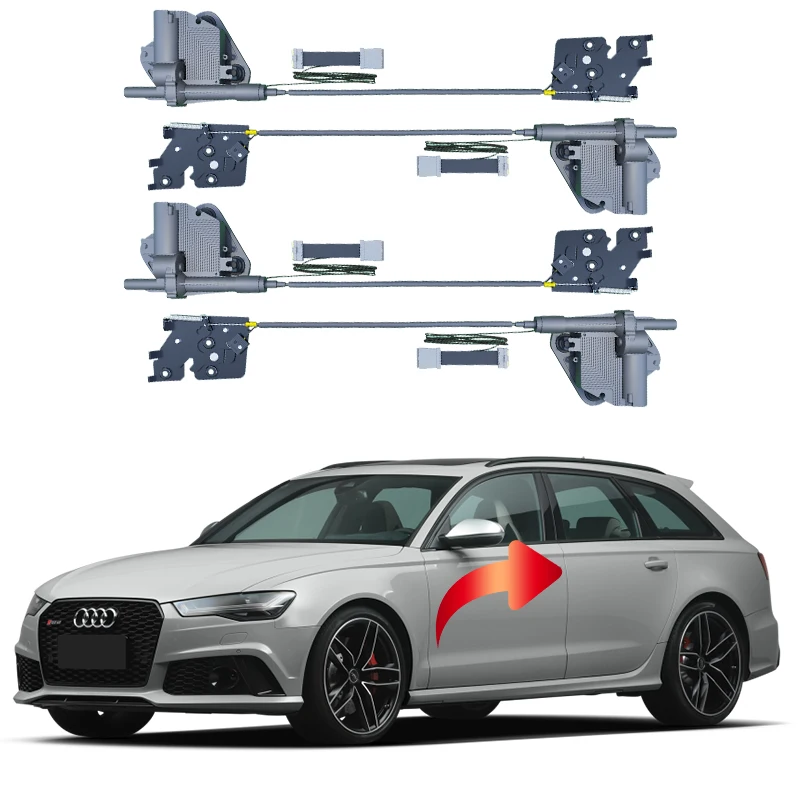 

For Audi RS6 Original car mechanical lock modified electric suction lock accessories suction door Soft Close Tools