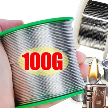 0.8mm 1.0mm 20g 50g 100g Soldering Tin Wire Tin Melt Rosin Core Solder Soldering Wire Roll No-clean FLUX 2.0%