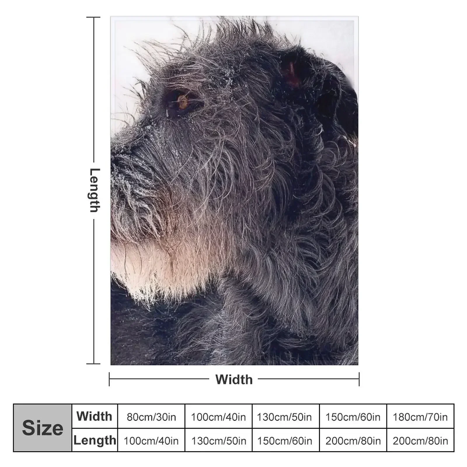 Winter Wolfhound Throw Blanket Weighted Baby Plush Single halloween sofa bed Blankets